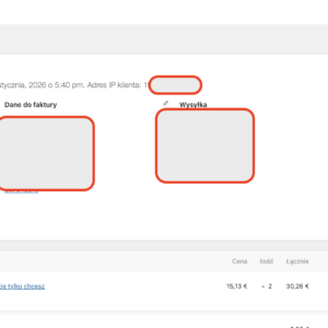 Quick Edit Orders for Woocommerce - dodaj lub odejmij %,  przewalutuj zamówienie - obrazek 1